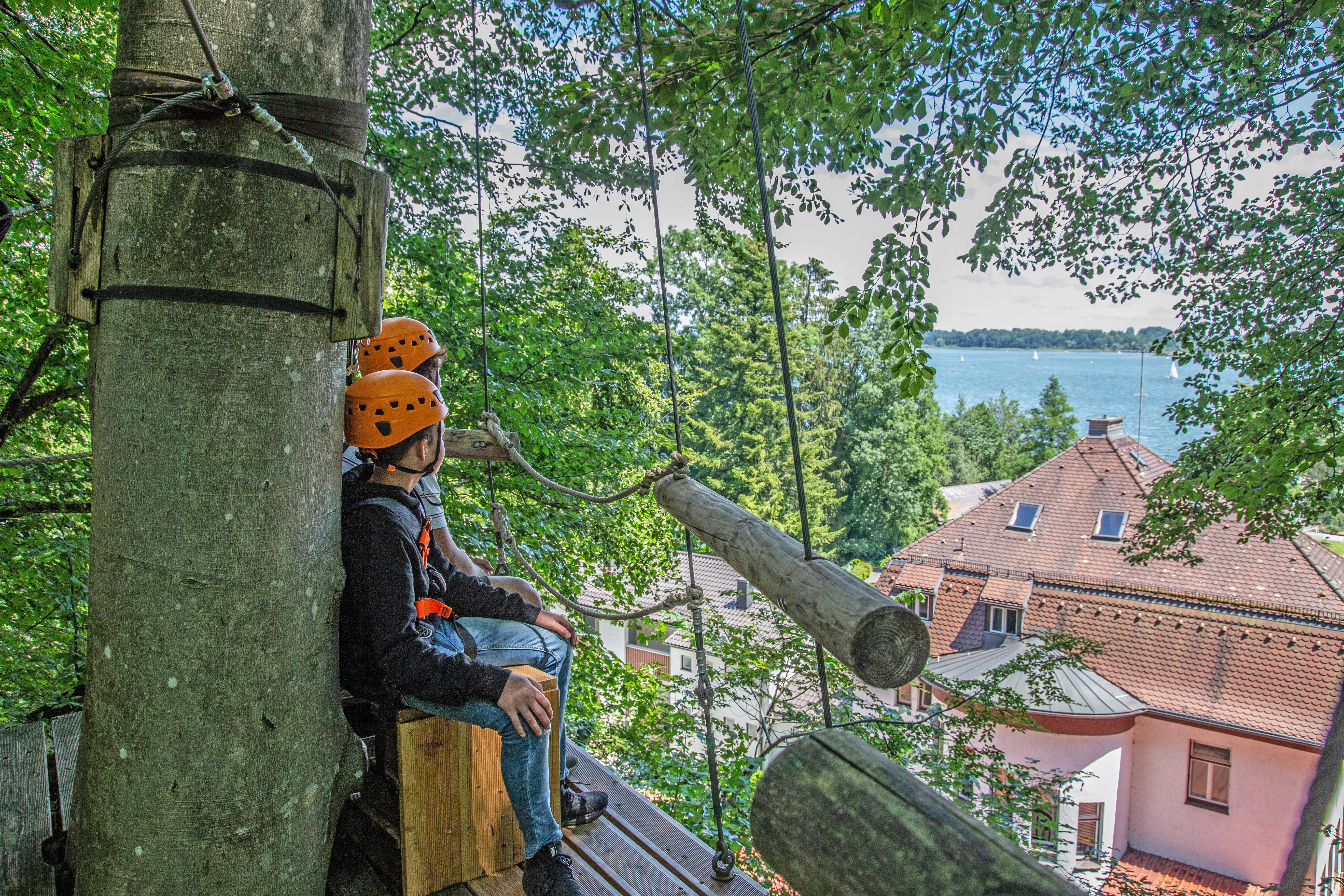 Gutschein für 2 Personen für den Kletterwald Prien am Chiemsee