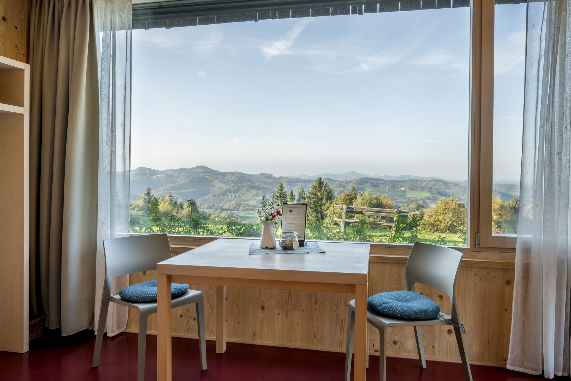 Auszeit über den Hügeln der Südsteiermark