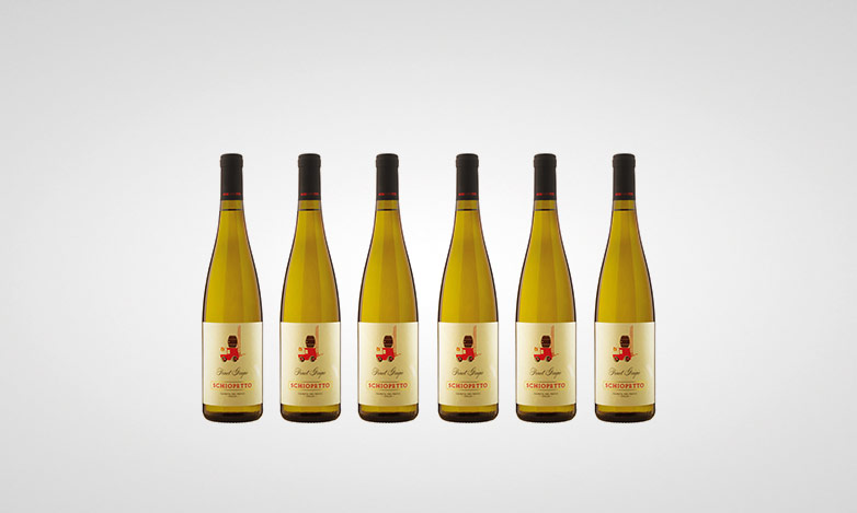 6 Flaschen Schiopetto del Pompiere Pinot Grigio DOC 2022