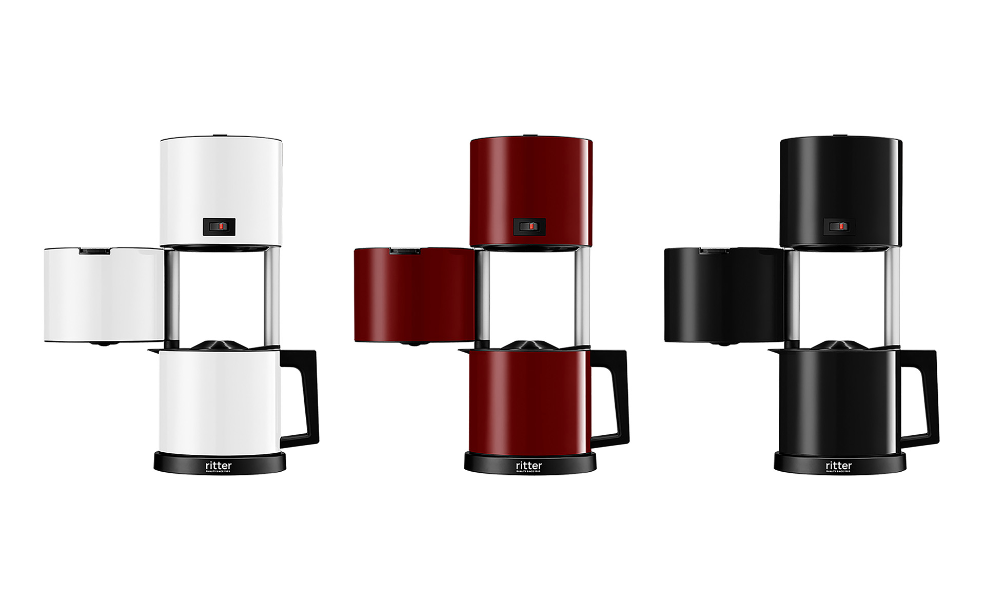 Design-Kaffeemaschine pilona 5 von ritterwerk - Made in Germany