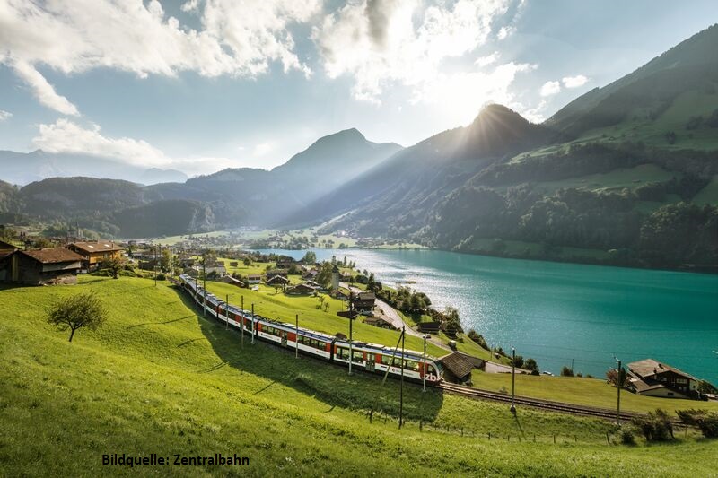 8-tägiger Schweizurlaub inklusive vier fantastischen Panoramabahnreisen