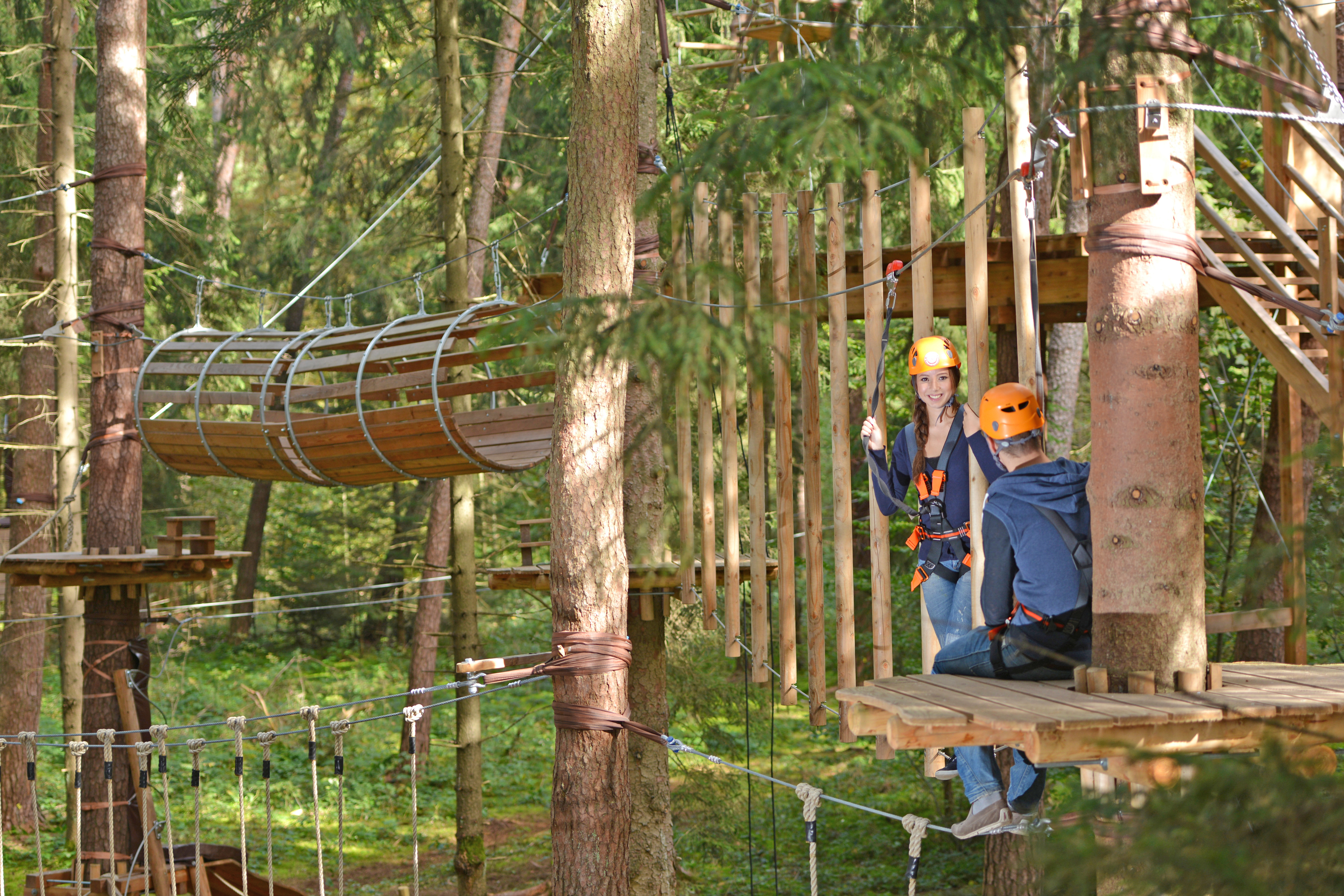 50-Euro-Gutschein für den Münchner Wald Kletterwald Vaterstetten