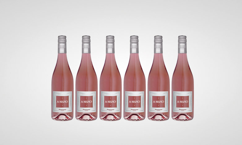 6 Flaschen A Mano Primitivo Rosato Puglia IGT 2020