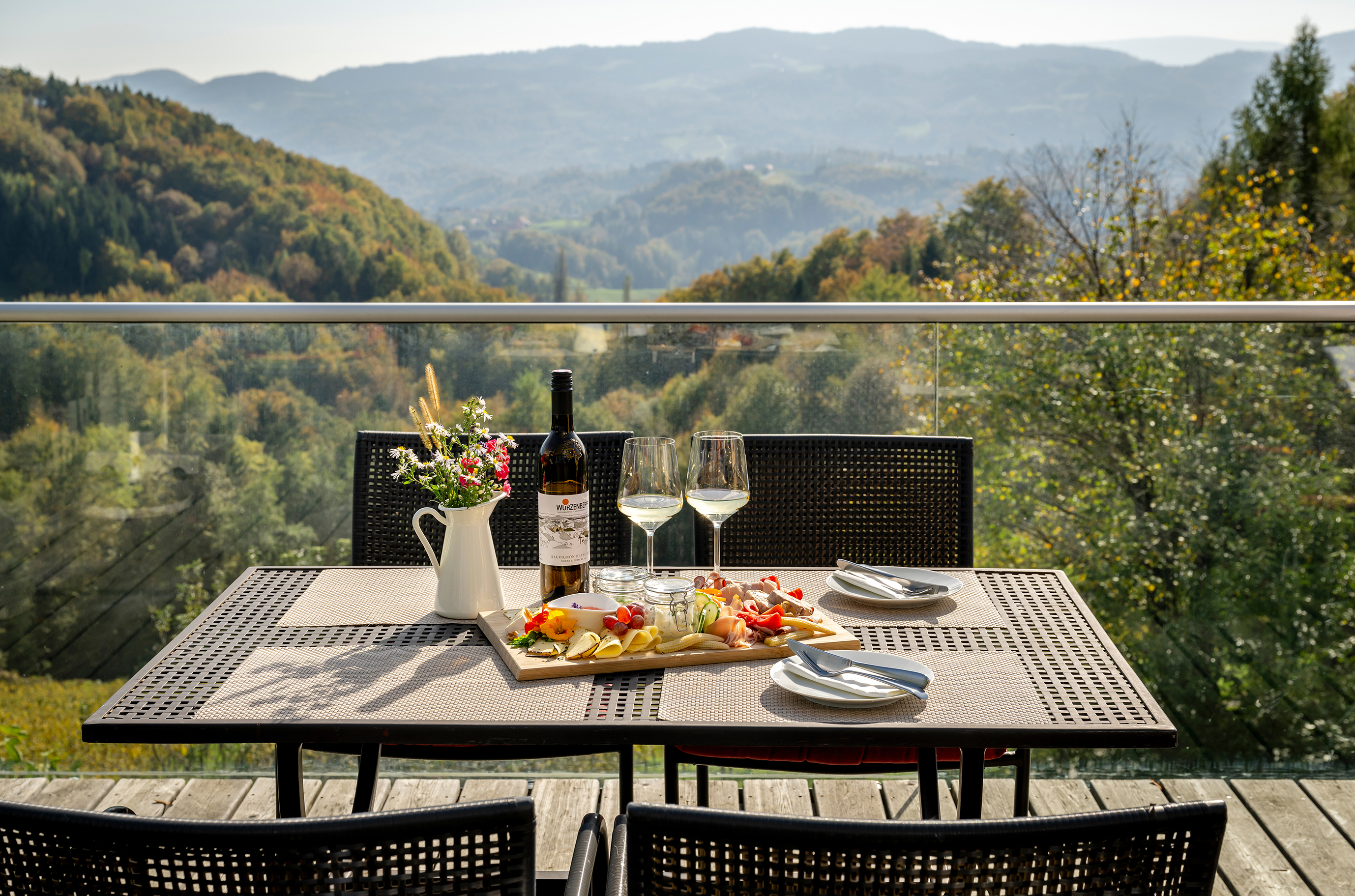 Auszeit über den Hügeln der Südsteiermark