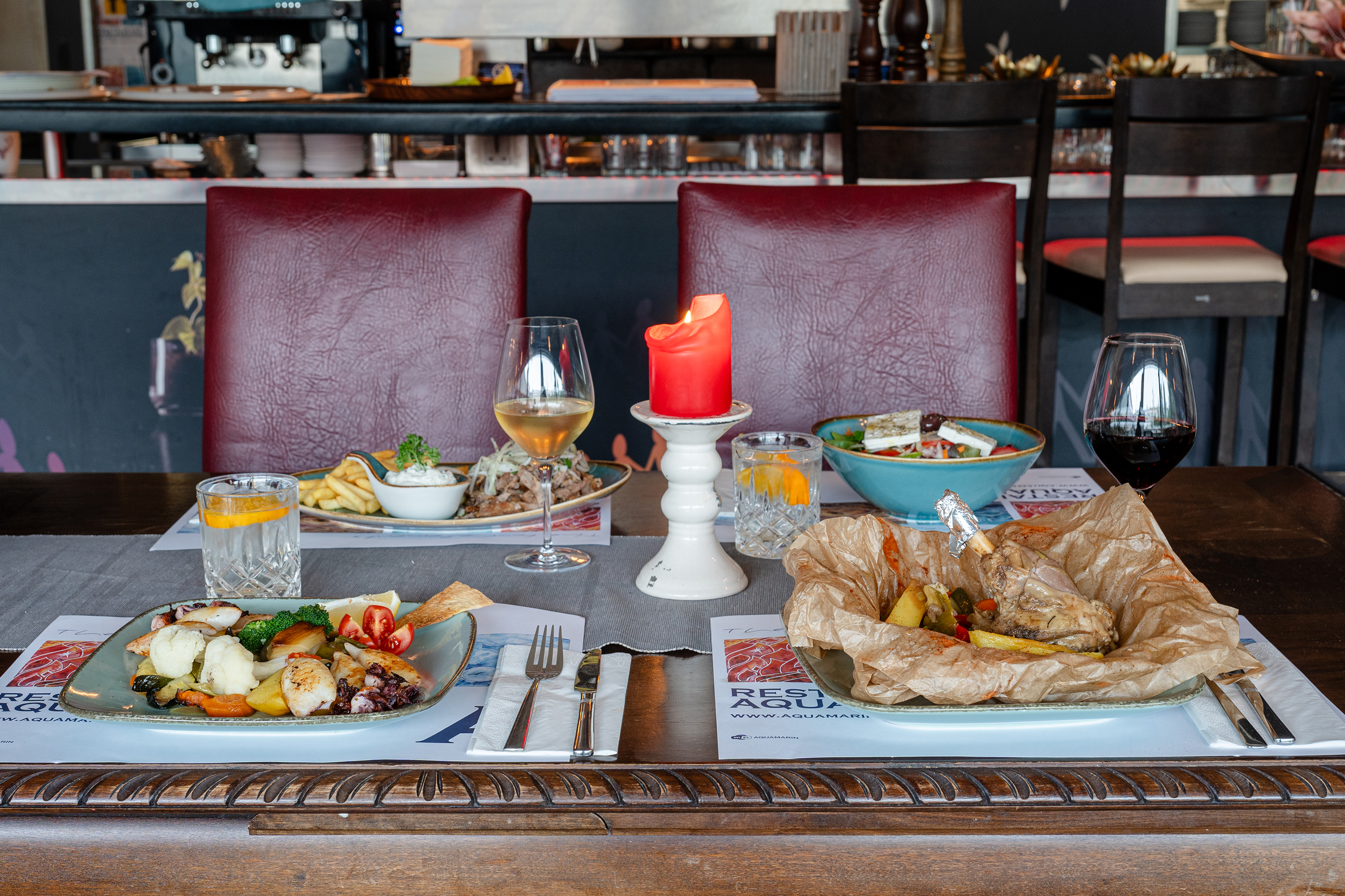 50-Euro-Gutschein für das Restaurant Aquamarin
