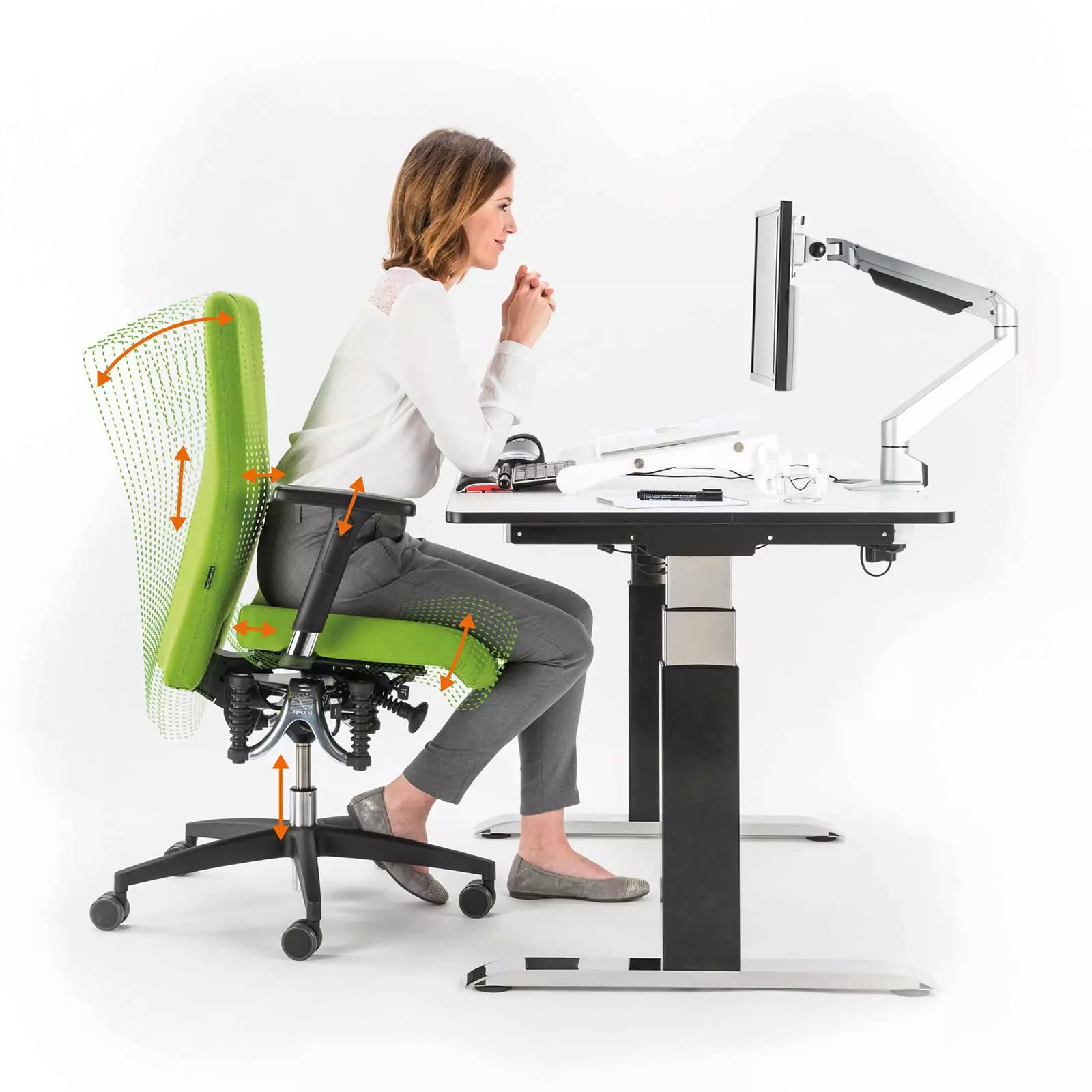 Muckenthaler`s ergonomischer Bürostuhl BIOSWING 360 iQ