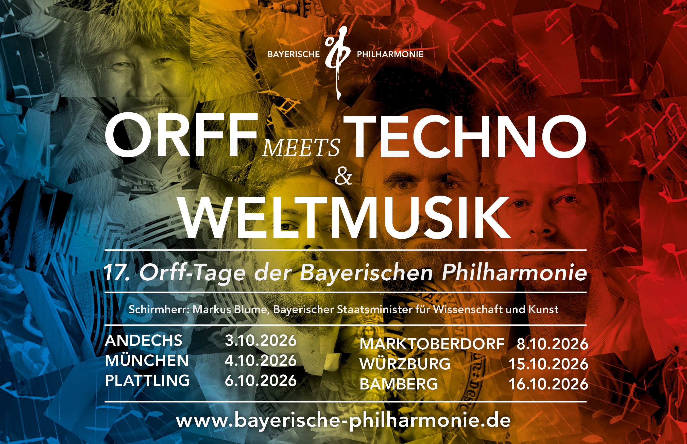2 Karten für Orff Tage der Bayerischen Philharmonie am 3.10.2026 in Andechs