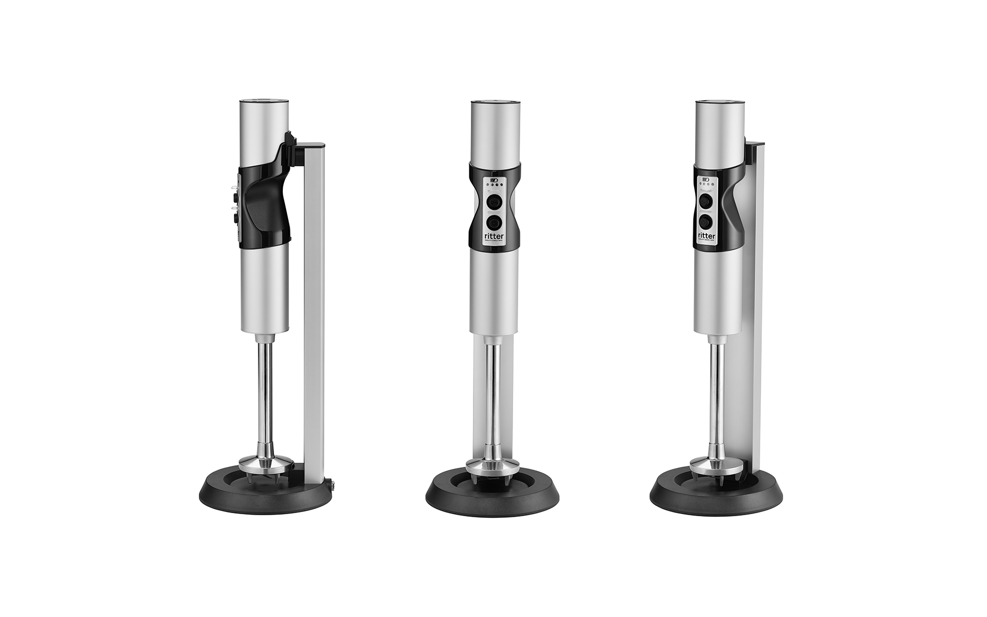 Kabelloser Design-Stabmixer stilo 7 Plus Farbe Silber von ritterwerk - Made in Germany
