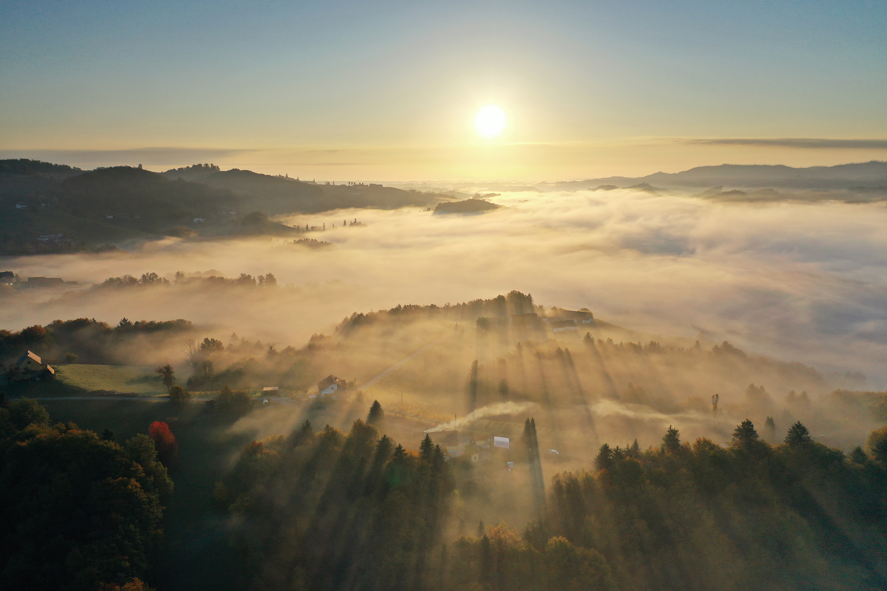 Auszeit über den Hügeln der Südsteiermark