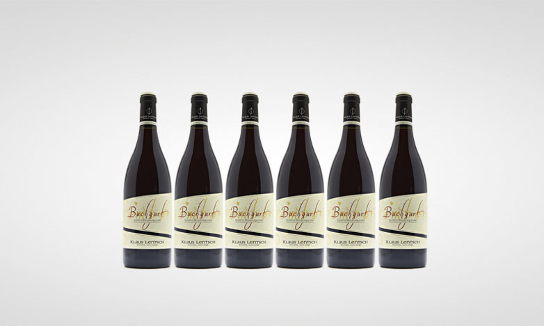 6 Flaschen Klaus Lentsch Blauburgunder Bachgart DOC 2018