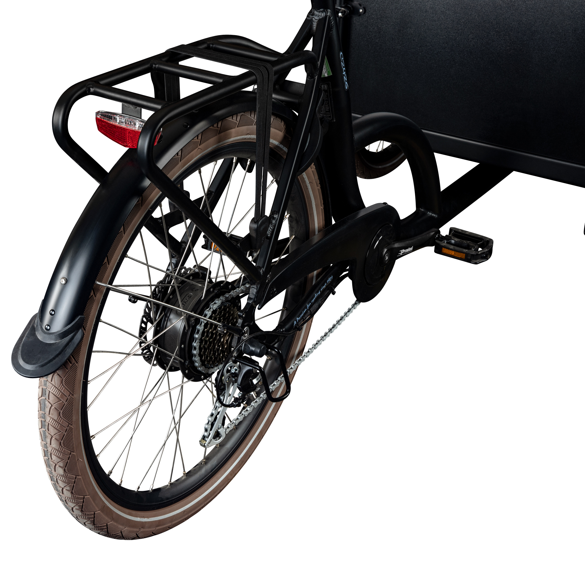 Zündapp Lastenrad C2426, 7 Gang,  576Wh Akku mit Hinterradnabenmotor und hydraulischen Scheibenbremsen