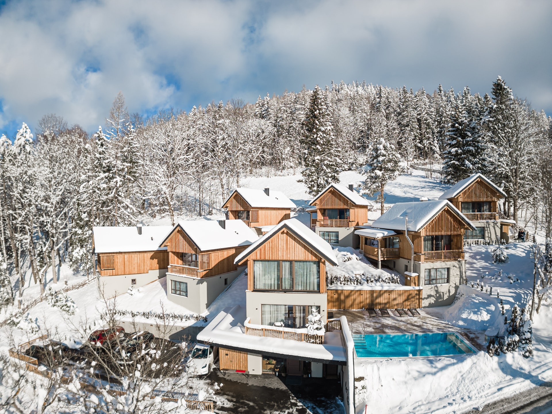 900-Euro-Gutschein für das Hideaway Hotel Montestyria Chalets & Suiten
