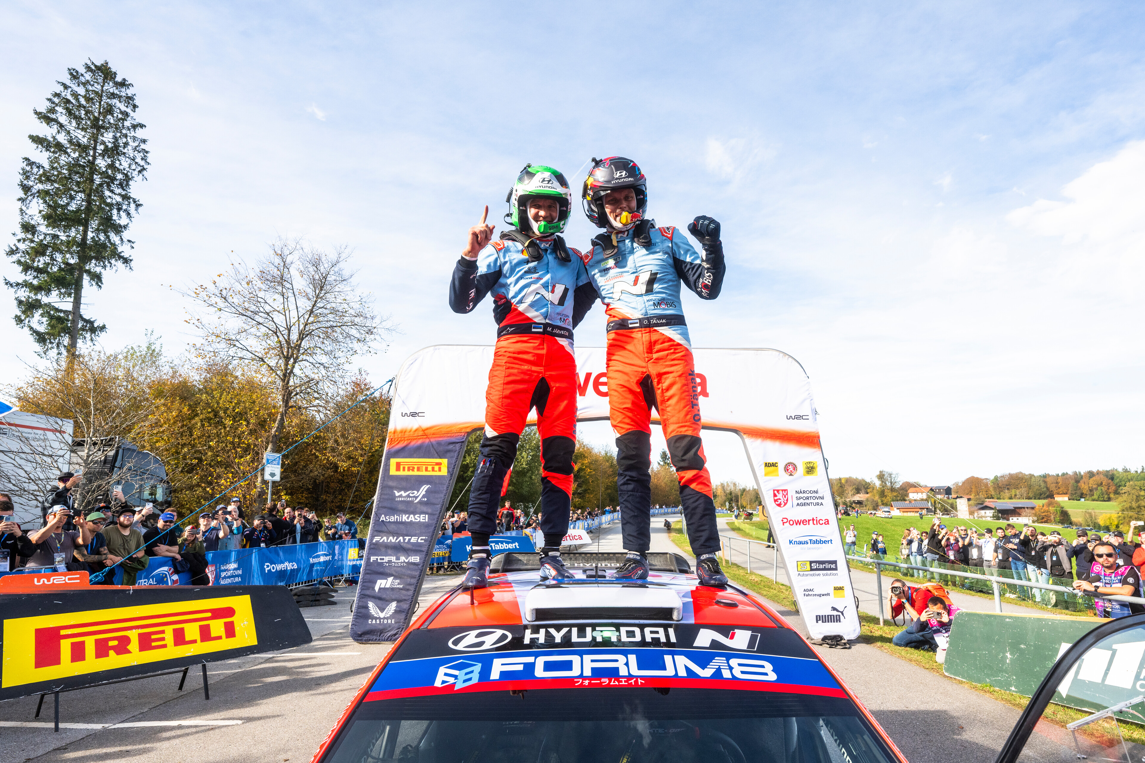 4 Tage WM-Action bei der Central European Rally