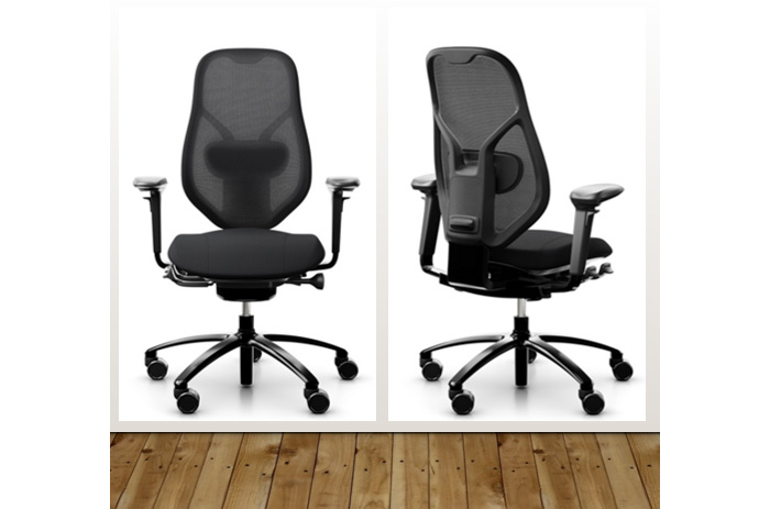 Muckenthaler`s ergonomischer Bürostuhl RH Mereo Mesh schwarz
