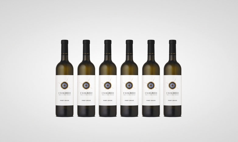 6 Flaschen I Magredi Pinot Grigio Friuli Grave DOC 2022