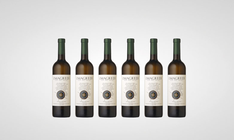 6 Flaschen I Magredi Pinot Grigio Friuli Grave DOC 2021