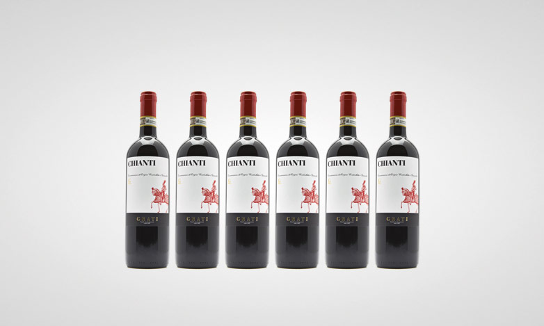 6 Flaschen Grati Chianti DOCG 2022