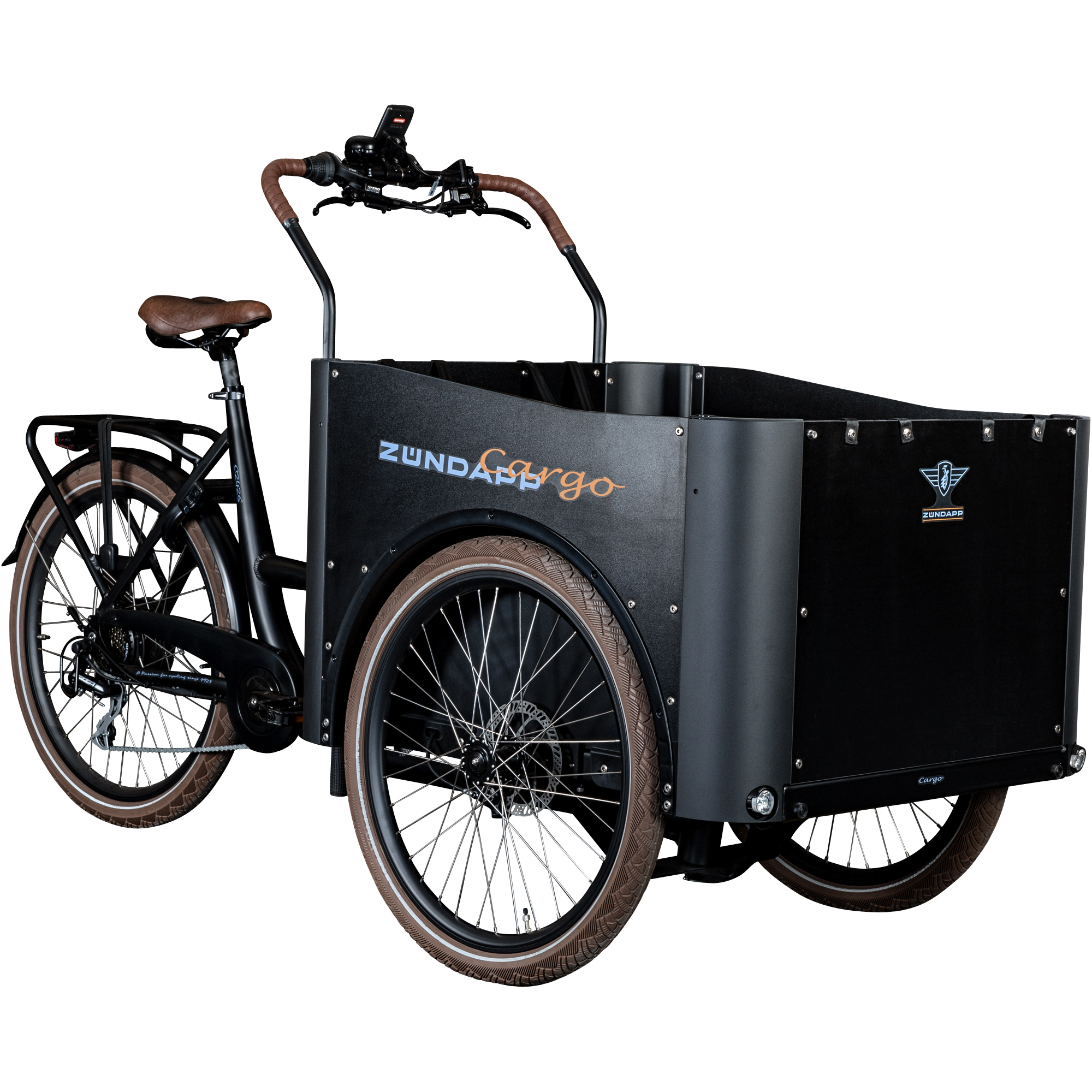Zündapp Lastenrad C2426, 7 Gang,  576Wh Akku mit Hinterradnabenmotor und hydraulischen Scheibenbremsen