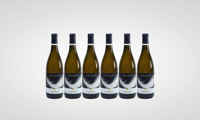 6 Flaschen Klaus Lentsch Weissburgunder Pinot Bianco DOC 2021