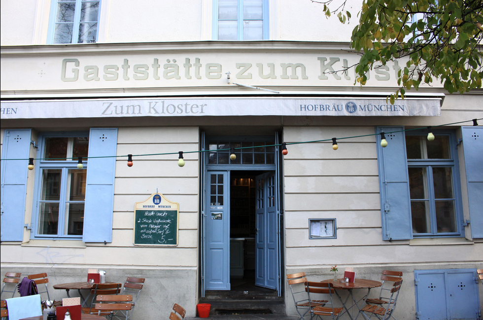 50-Euro-Gutschein für die Gaststätte Zum Kloster in Haidhausen