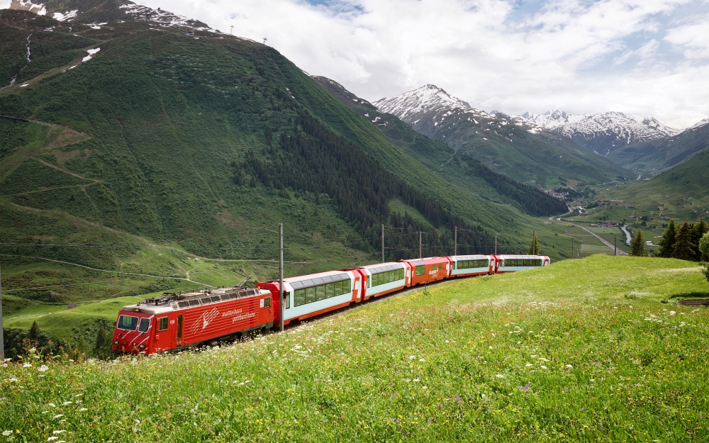 Schweiz und Österreich: 7 Tage für 2 Personen - Im Trans-Alpin-Express über die sieben Berge