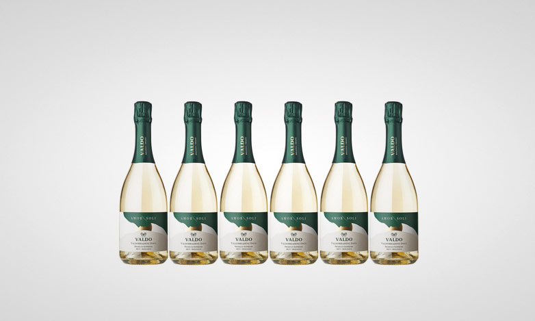 6 Flaschen Valdo Amor Soli Prosecco Valdobbiadene Superiore Brut DOCG 2020 BIO