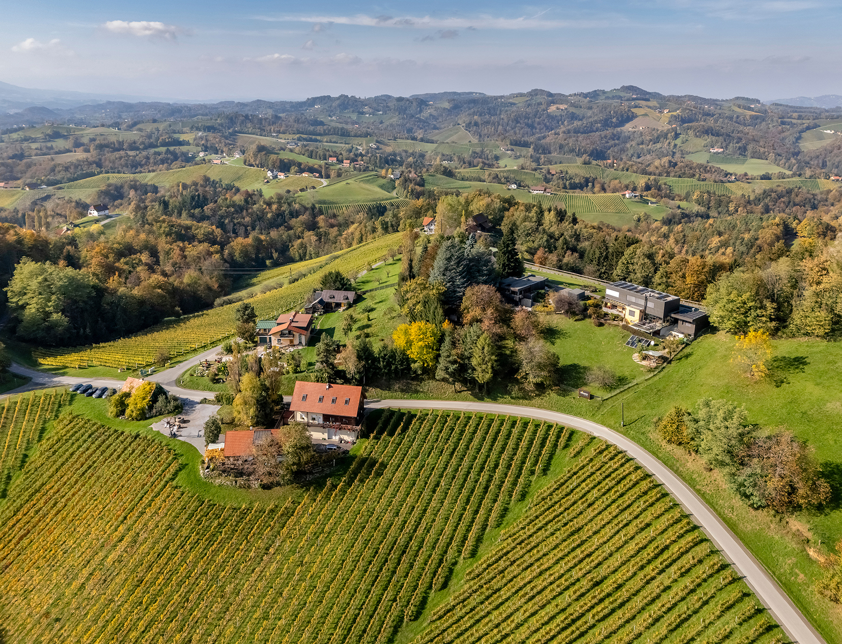 Auszeit über den Hügeln der Südsteiermark
