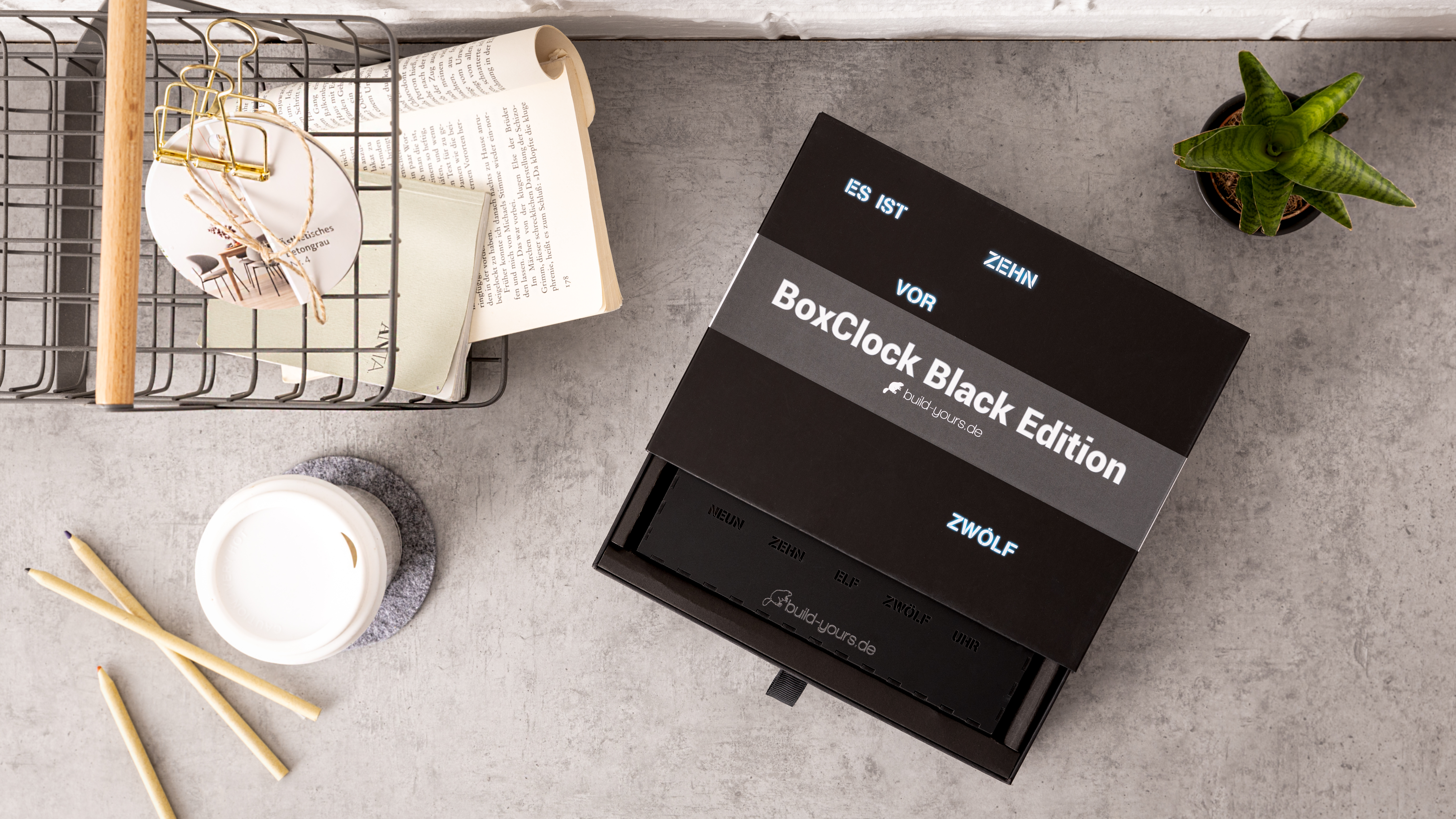 BoxClock Black Edition