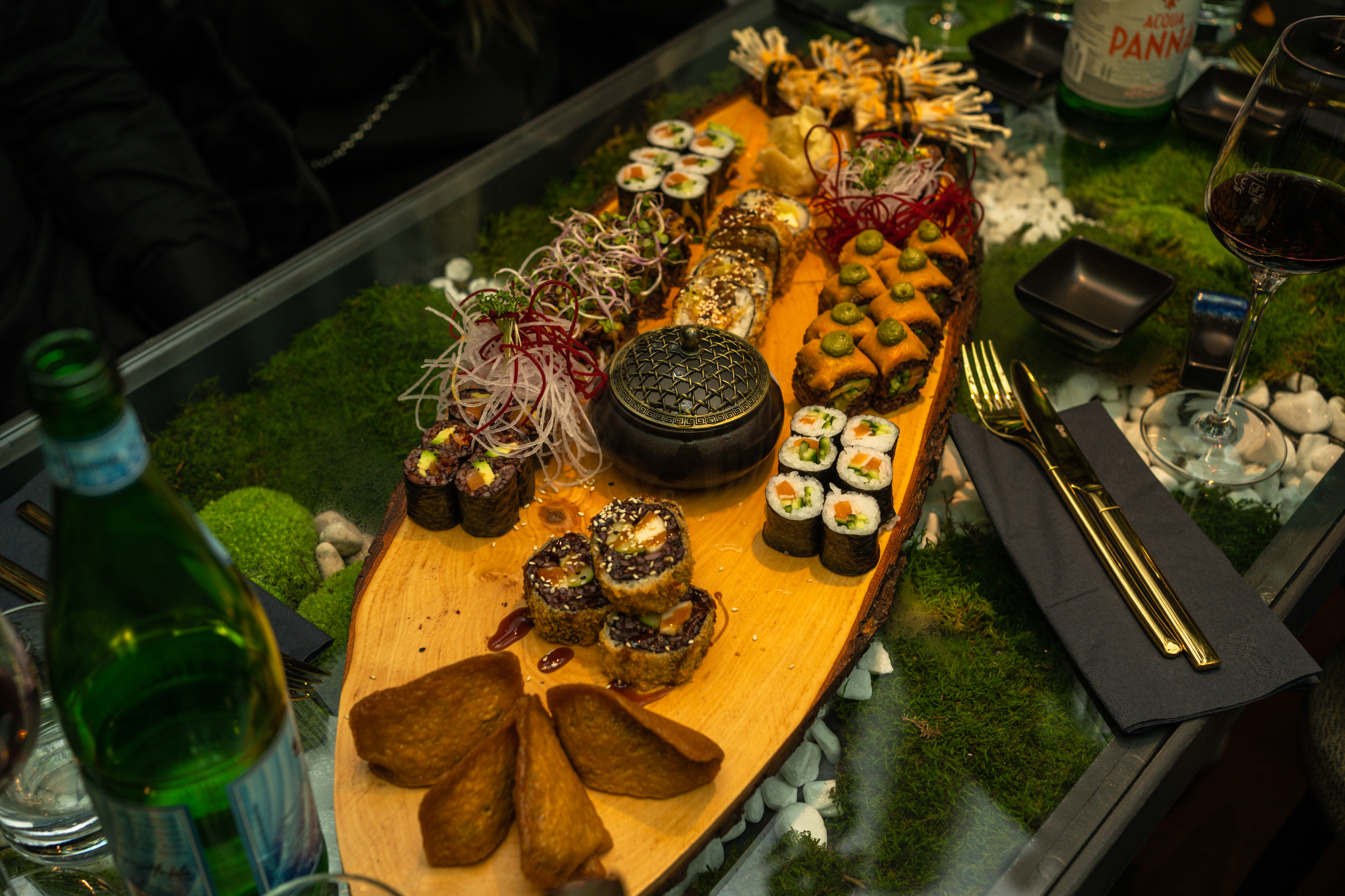 50-Euro-Wertgutschein für das Restaurant Secret Garden Vegan Sushi in München