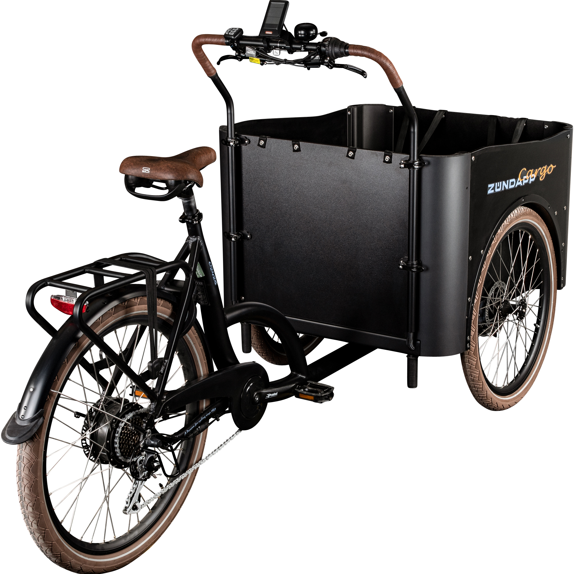 Zündapp Lastenrad C2426, 7 Gang,  576Wh Akku mit Hinterradnabenmotor und hydraulischen Scheibenbremsen