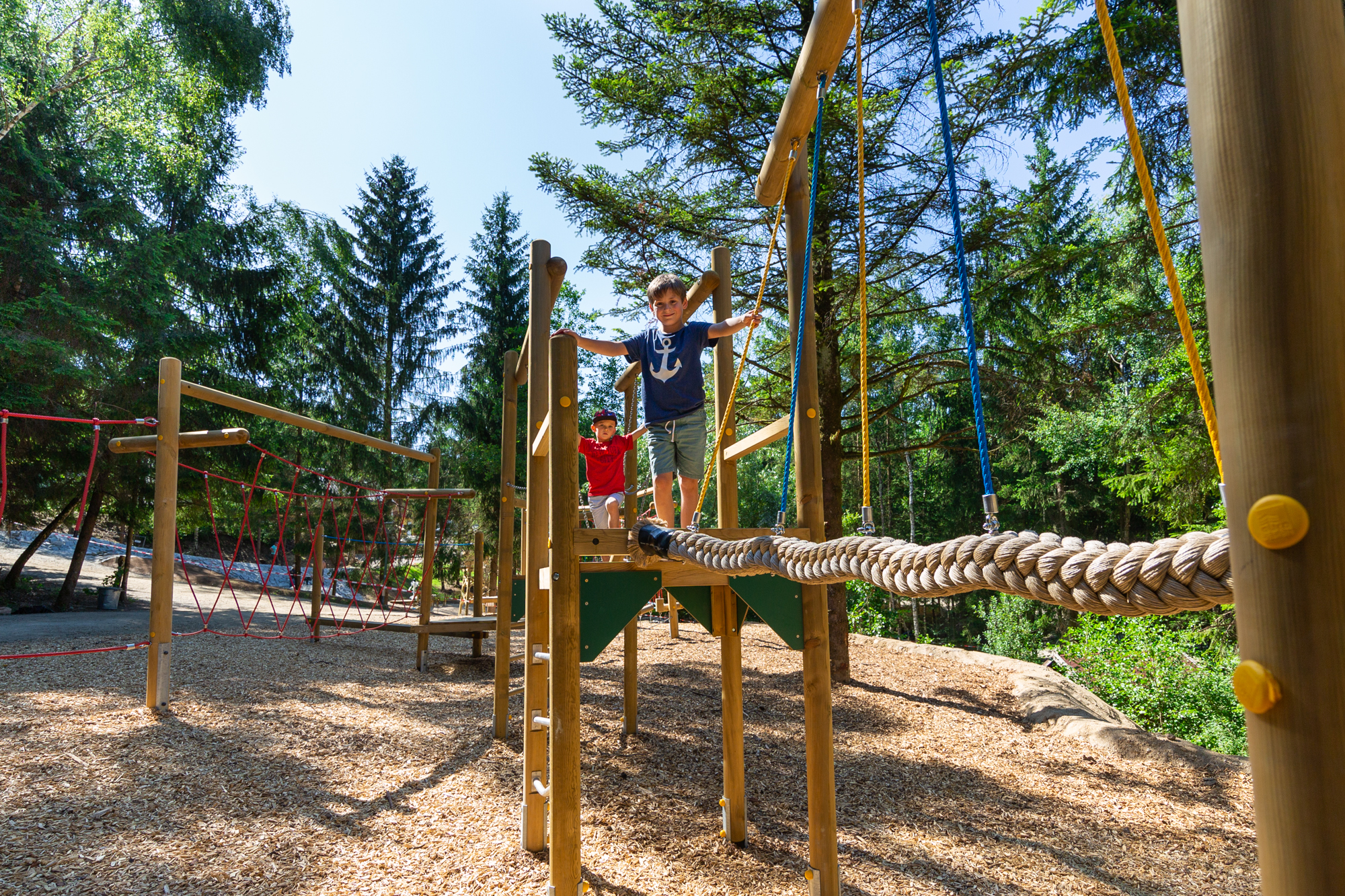 2 Übernachtungen für 2 Erwachsene und 2 Kinder in einer Lodge Blockhütte