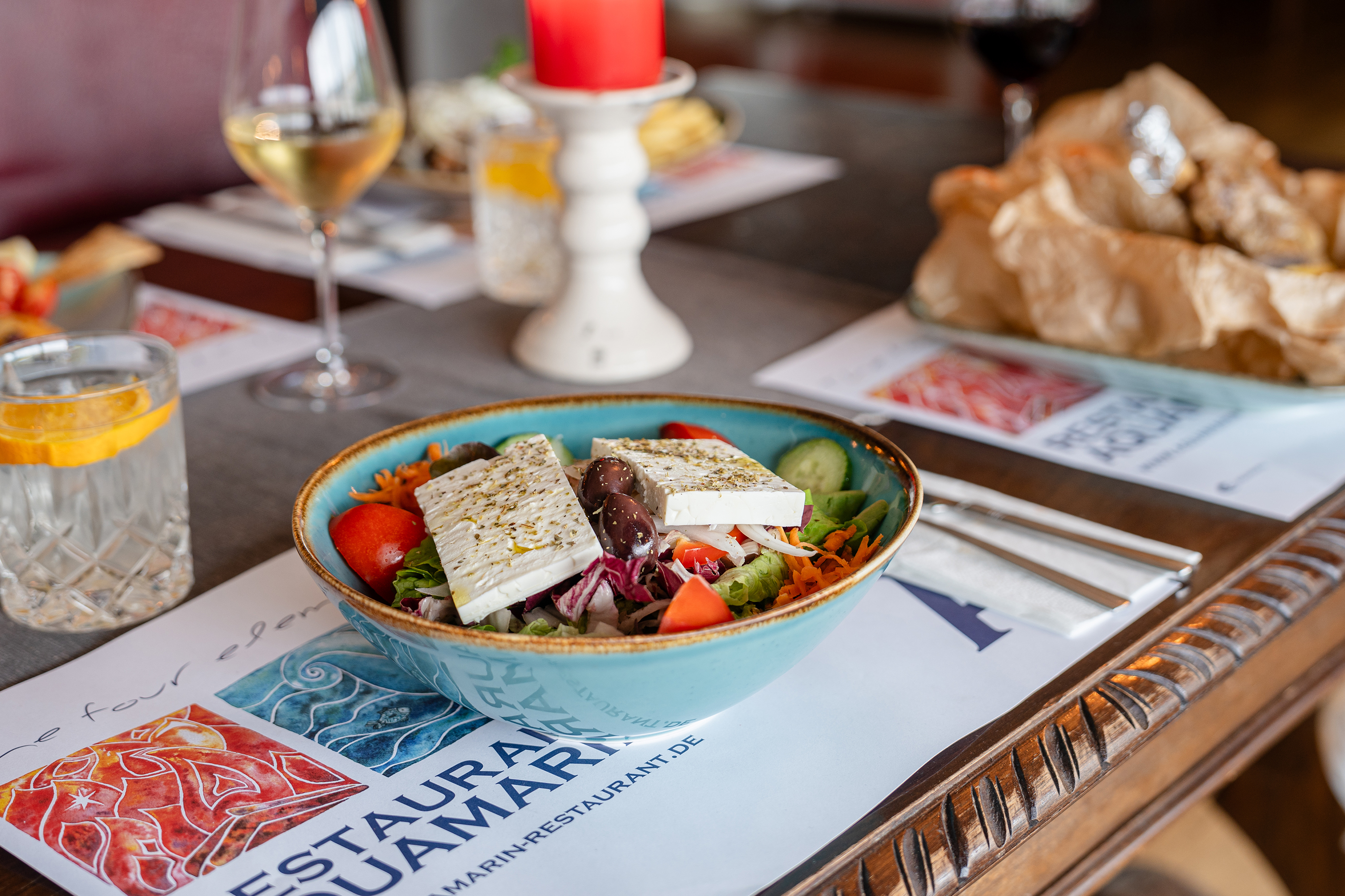50-Euro-Gutschein für das Restaurant Aquamarin
