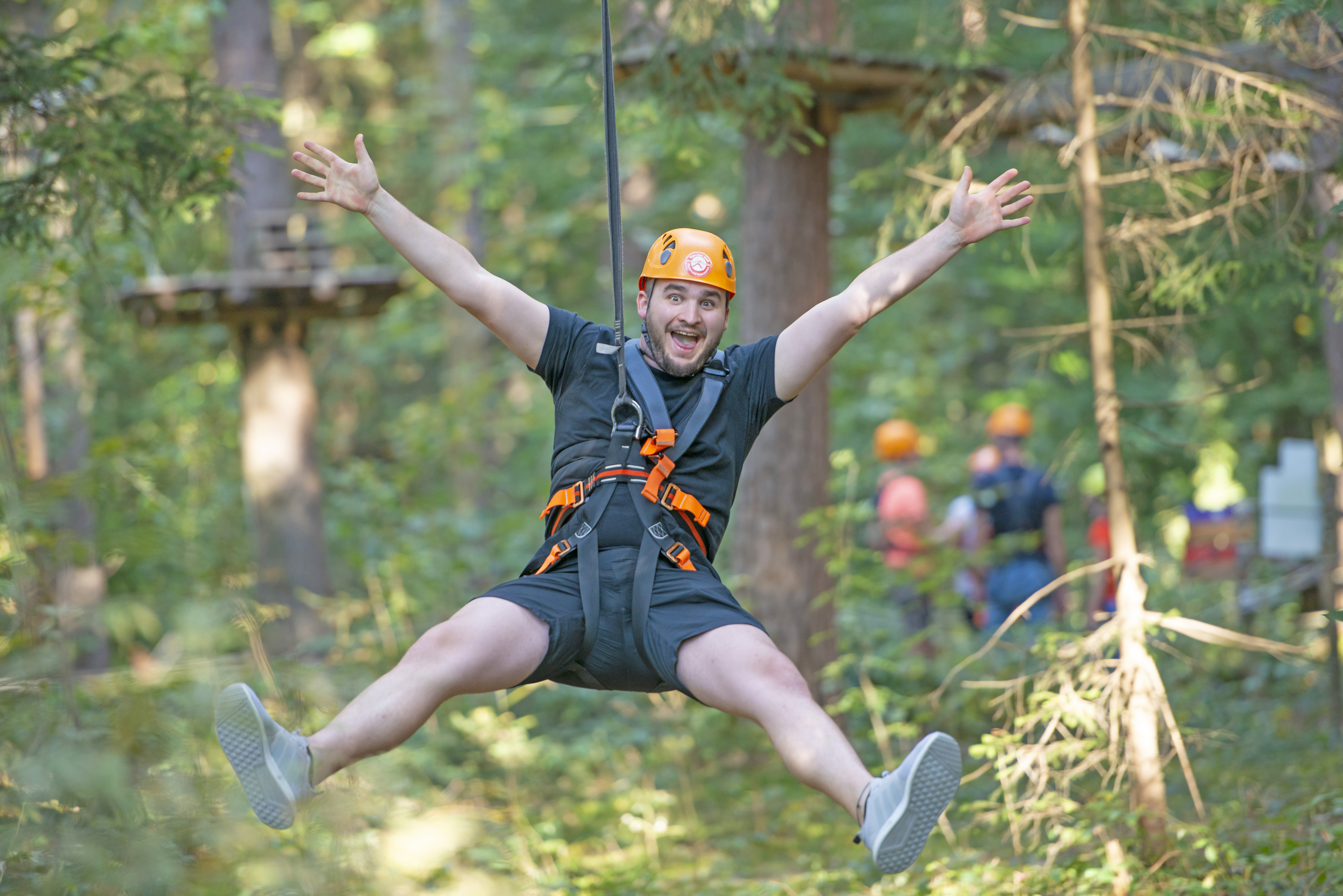 Gutschein für 2 Personen für den Münchner Wald Kletterwald Vaterstetten