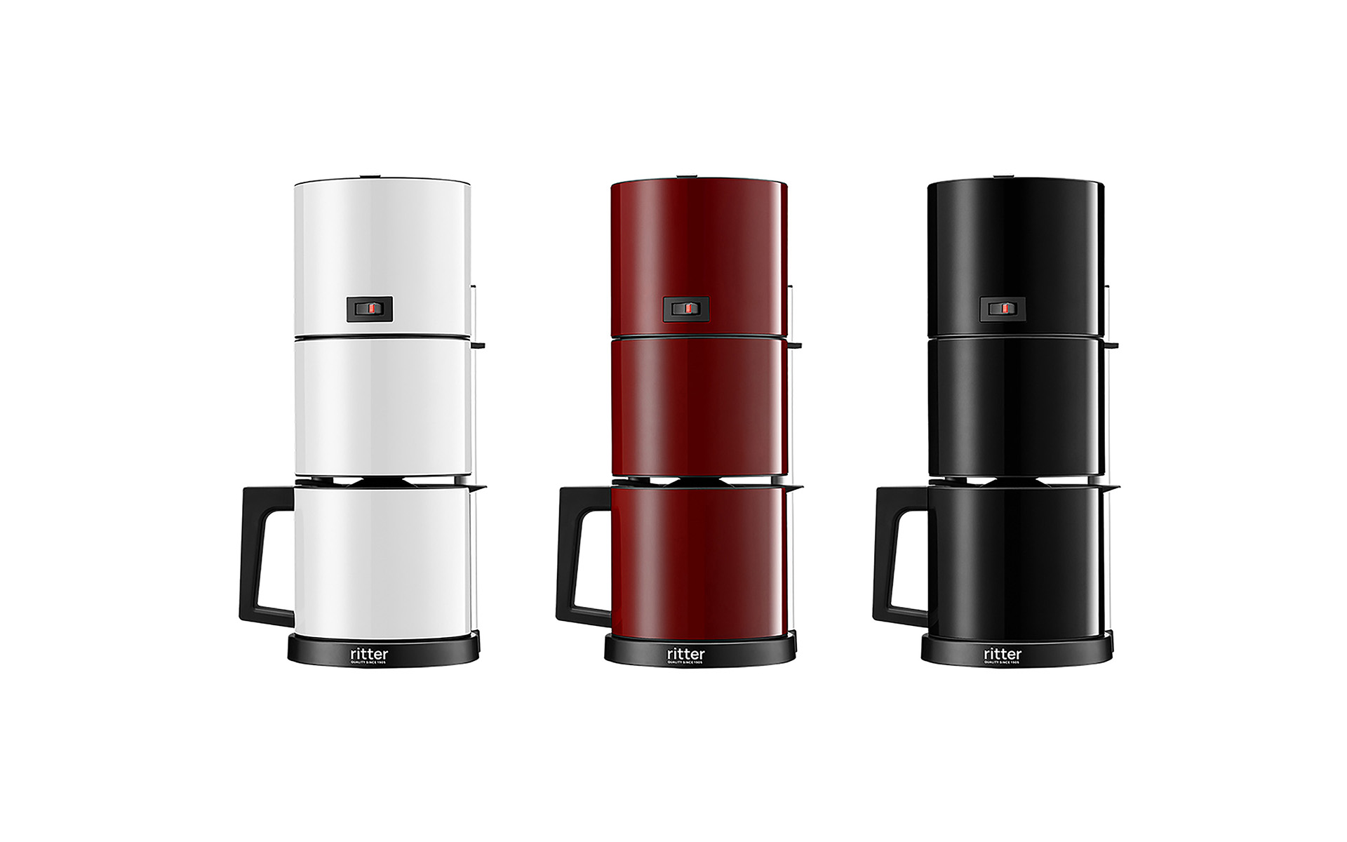 Design-Kaffeemaschine pilona 5 von ritterwerk - Made in Germany