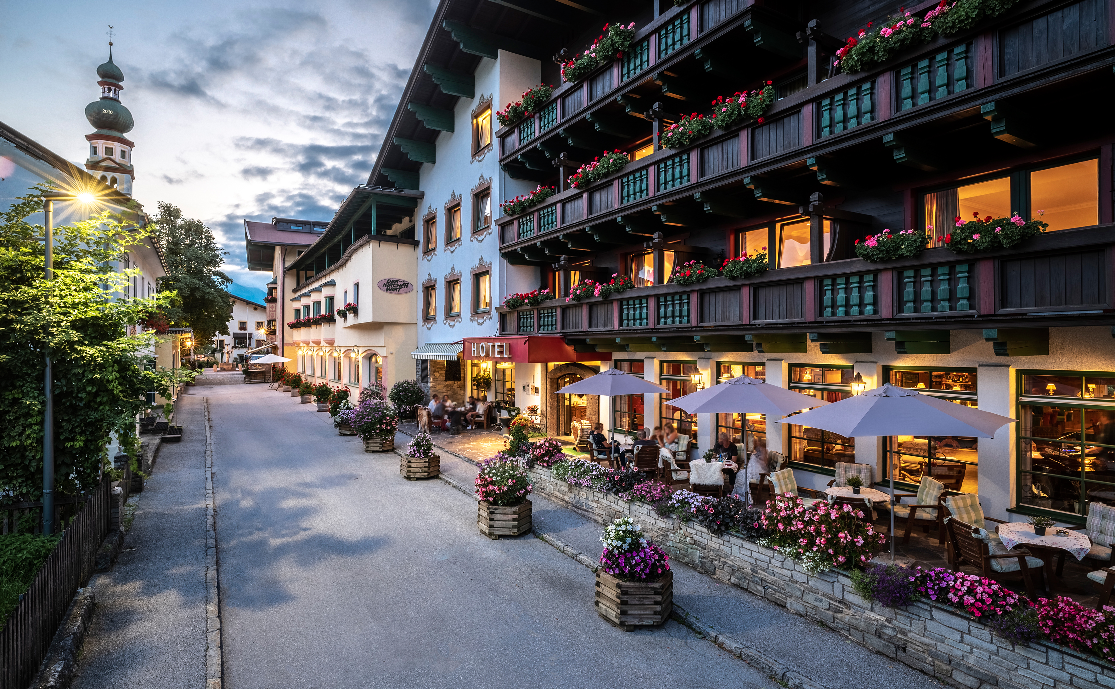 Kirchenwirt Deluxe mit 4 Nächten für 2 Personen im Tiroler Alpbachtal