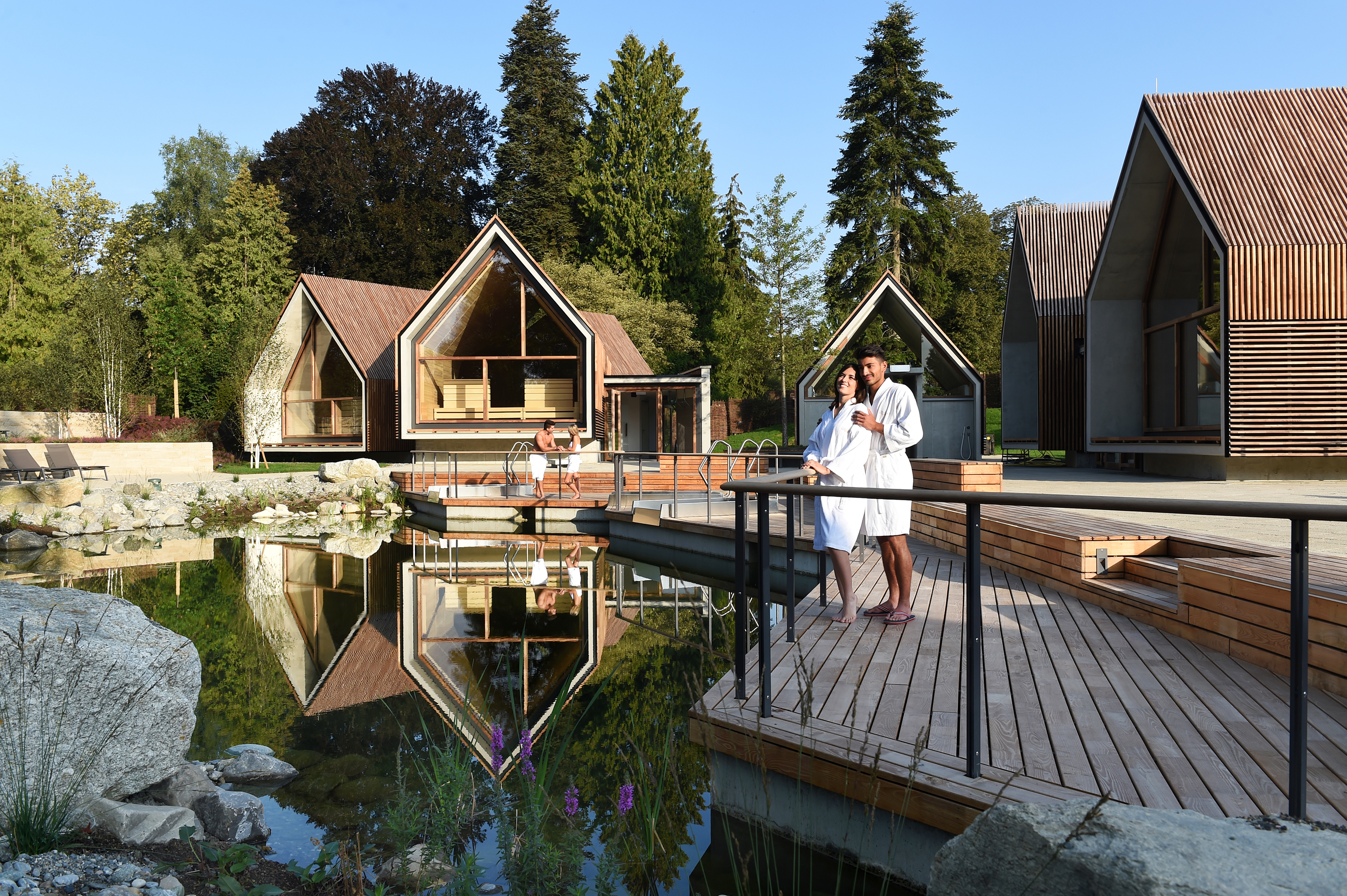 ROMANTISCHES WELLNESS ZU ZWEIT im Parkhotel Jordanbad