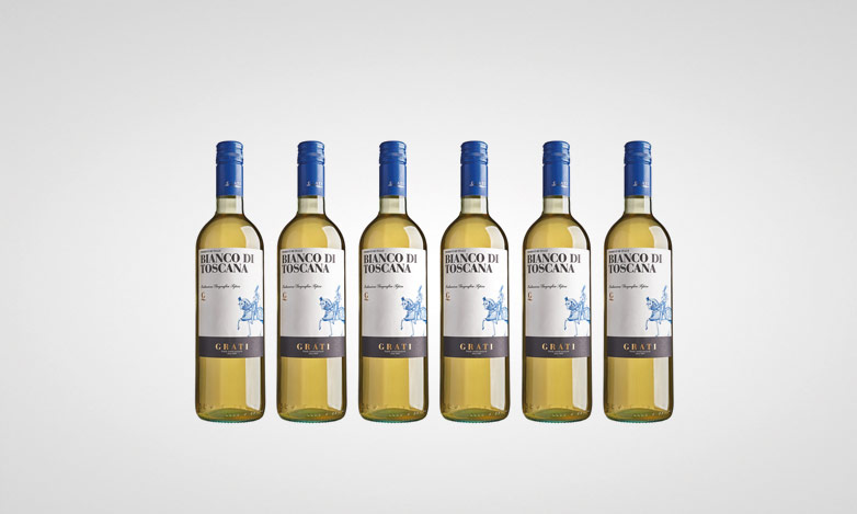 6 Flaschen Grati Bianco di Toscana IGT 2021