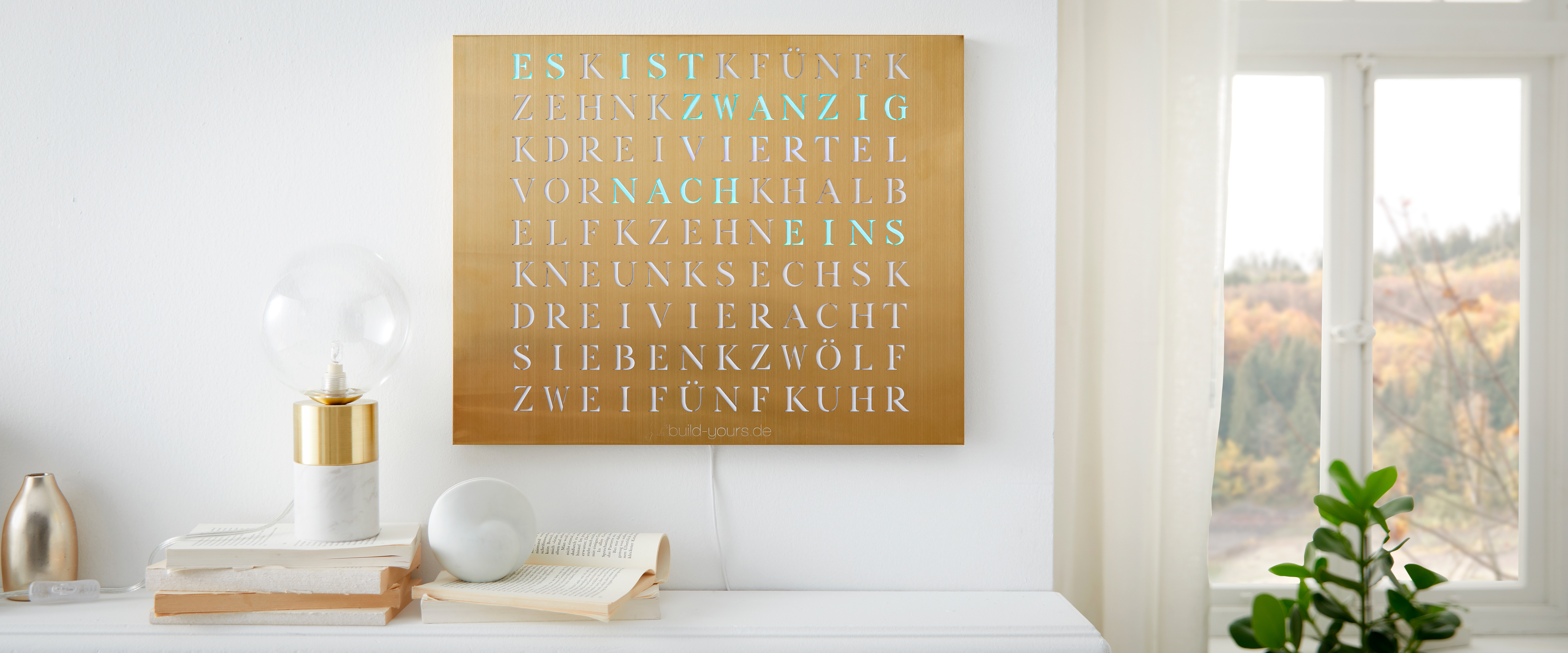 WordClock Jupiter Twenty-Four