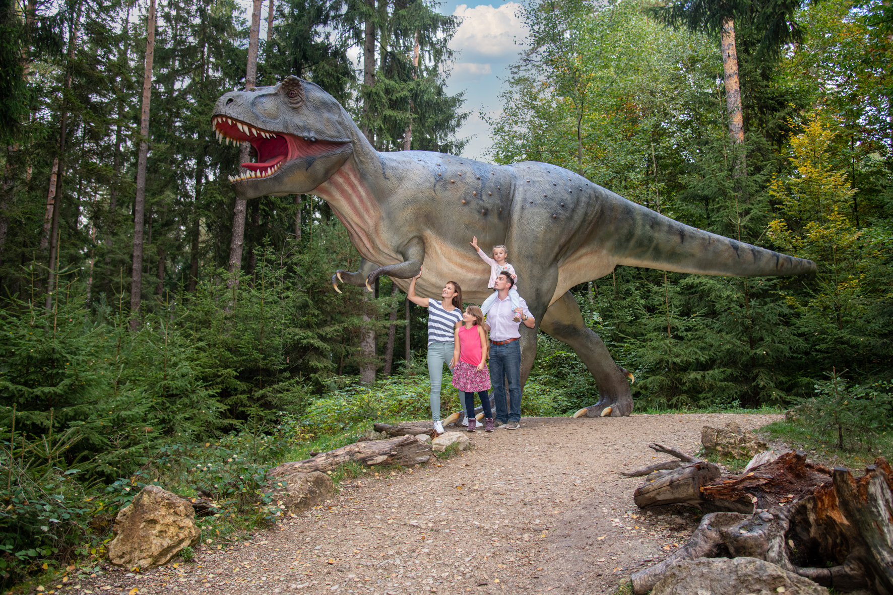 Familienticket für das Dinosaurier Museum Altmühltal inkl. Verpflegung